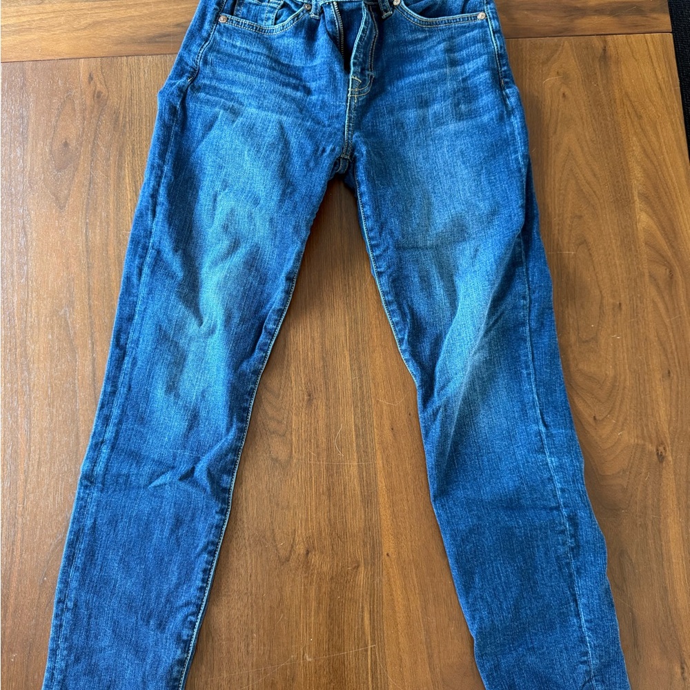 7 For All Mankind Dark Blue Denim Jeans